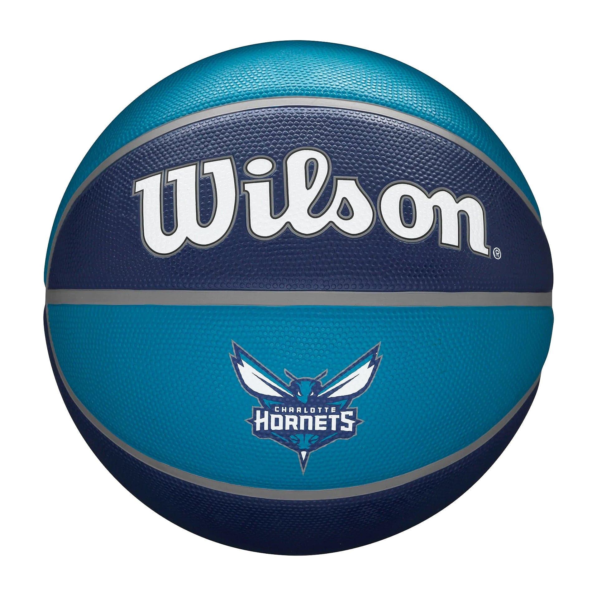 Wilson Sporting Goods Balls Charlotte Hornets Wilson NBA Team Tribute Full Size Outdoor Basketball Ball