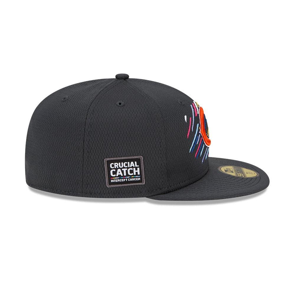 New Era Caps Chicago Bears New Era NFL 2021 Crucial Catch 59FIFTY Fitted Hat - Steel