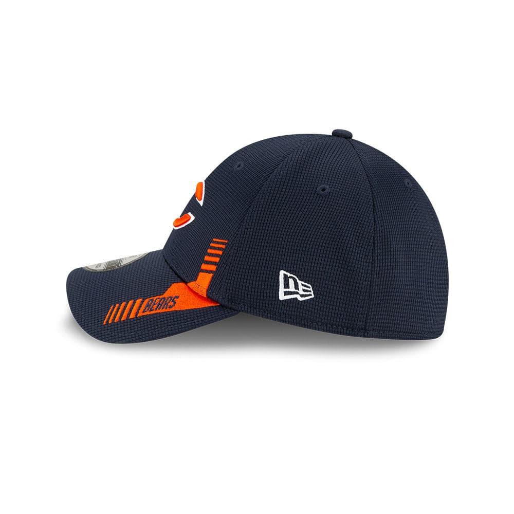 New Era Caps Chicago Bears New Era NFL 2021 Sideline Home 39THIRTY Flex Fit Hat - Navy