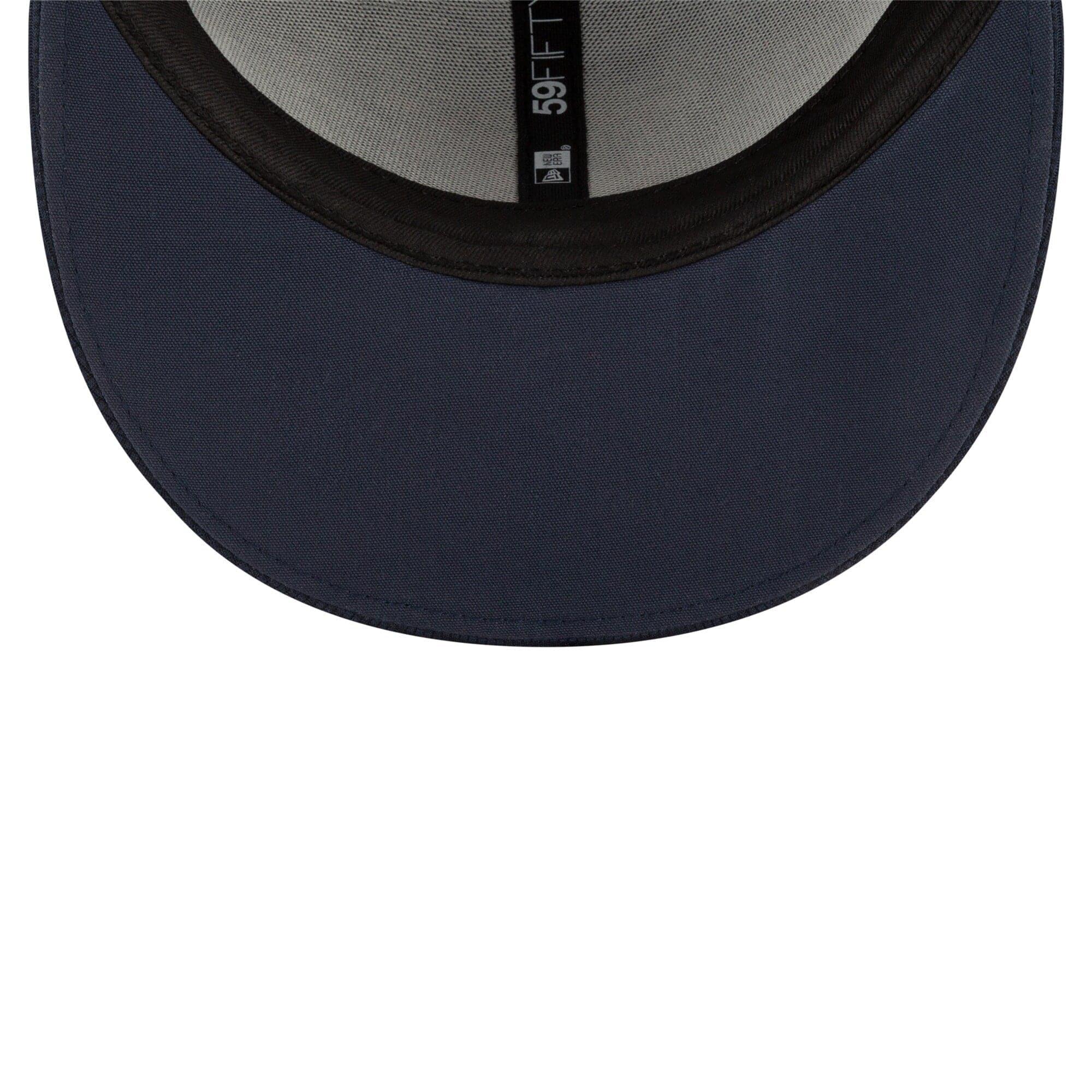 New Era Caps Chicago Bears New Era NFL 2021 Sideline Home 59FIFTY Fitted Hat - Navy