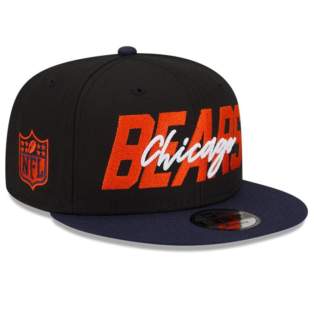 New Era Caps Chicago Bears New Era NFL 2022 Draft On-Stage 9FIFTY Snapback Hat - Black
