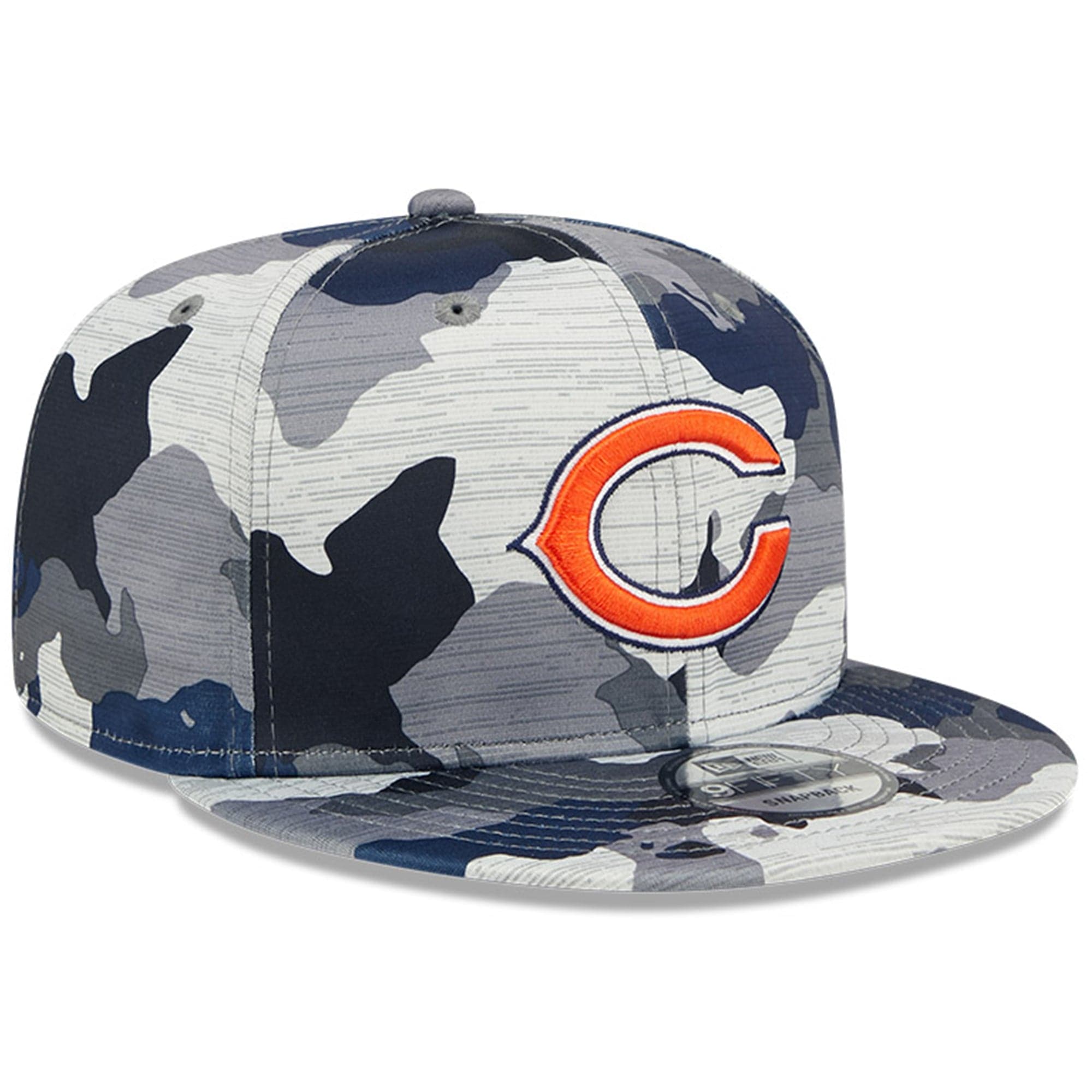 New Era Caps Chicago Bears New Era NFL 22 Training Camp 9FIFTY Snapback Hat - Camo