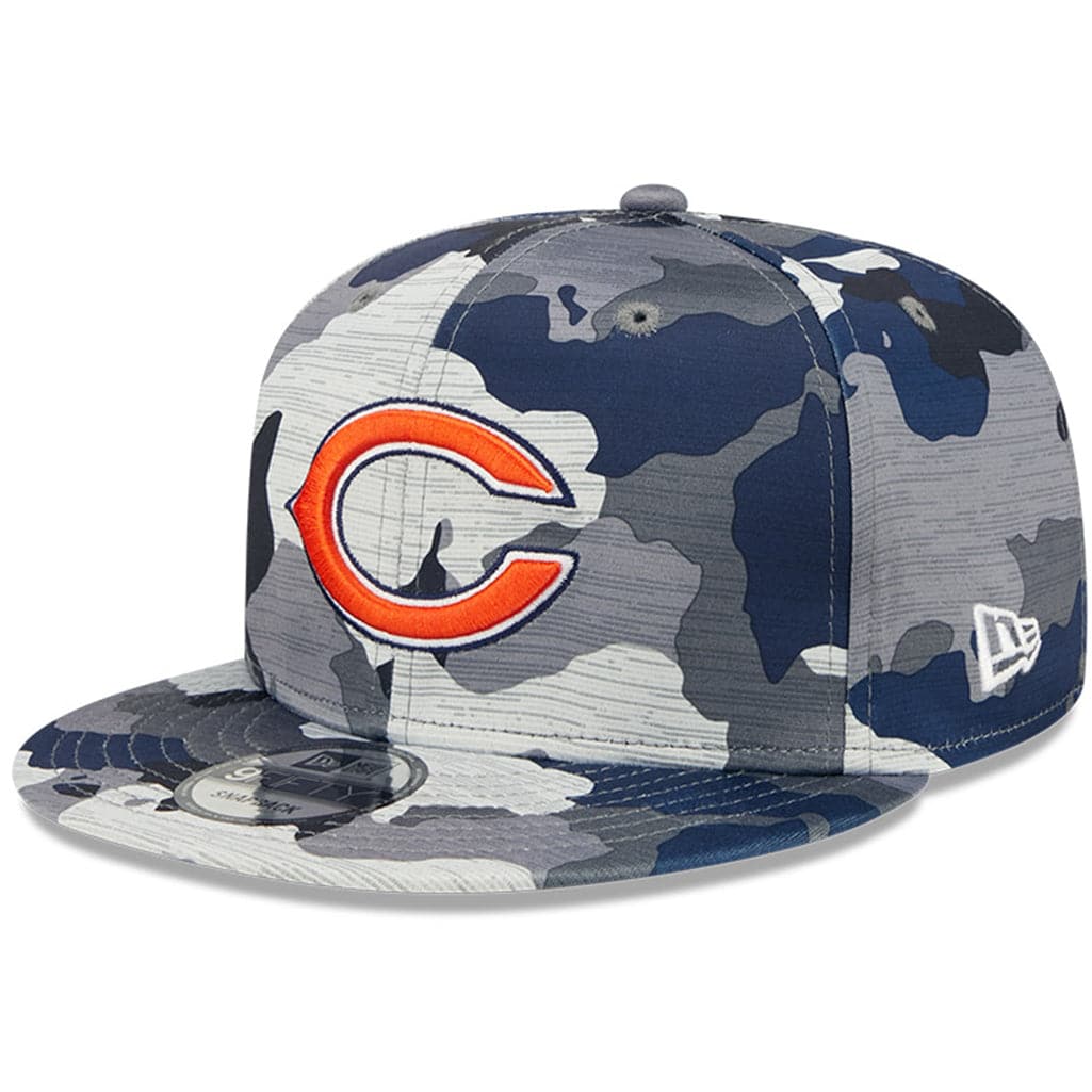 New Era Caps Chicago Bears New Era NFL 22 Training Camp 9FIFTY Snapback Hat - Camo