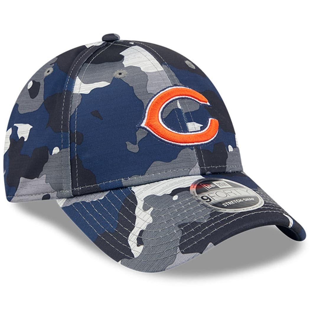 New Era Caps Chicago Bears New Era NFL 22 Training Camp 9FORTY Stretch Snap Hat - Camo
