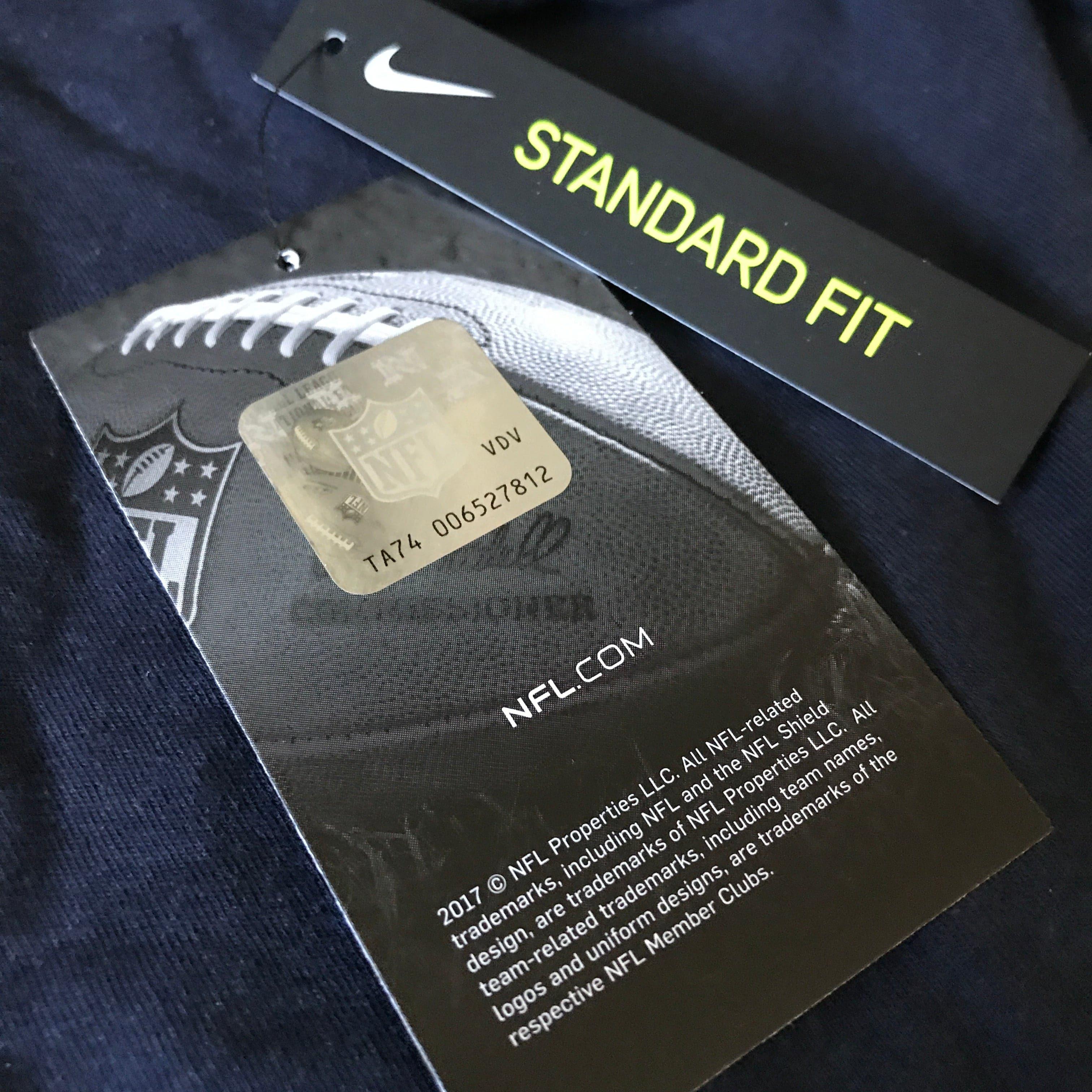 Nike T-Shirts Chicago Bears Nike NFL Team Logo Essential T-Shirt - Navy