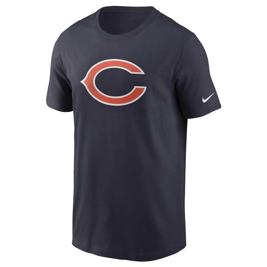 Nike T-Shirts Chicago Bears Nike NFL Team Logo Essential T-Shirt - Navy