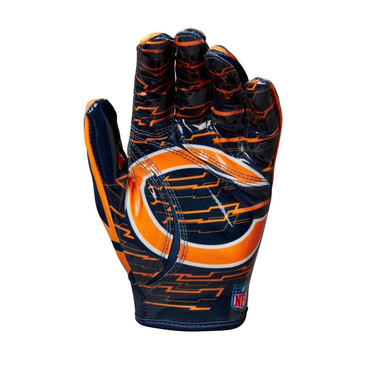 Wilson Sporting Goods Gloves Chicago Bears Wilson NFL Team Stretch Fit Receiver Gloves