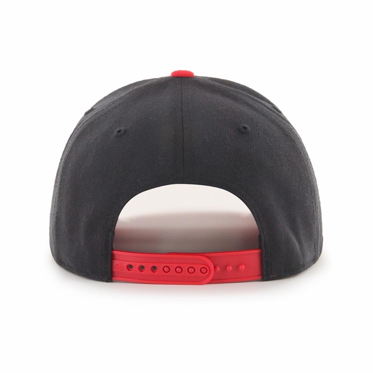 47 Brand Caps Chicago Blackhawks ‘47 NHL 2T Vintage MVP DP Pre-Curved Snapback Hat - Black