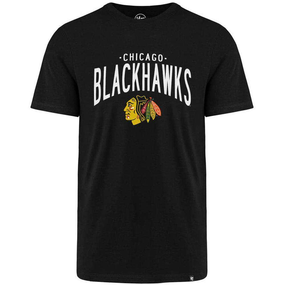47 Brand T-Shirts Chicago Blackhawks '47 NHL Super Rival T-Shirt - Black