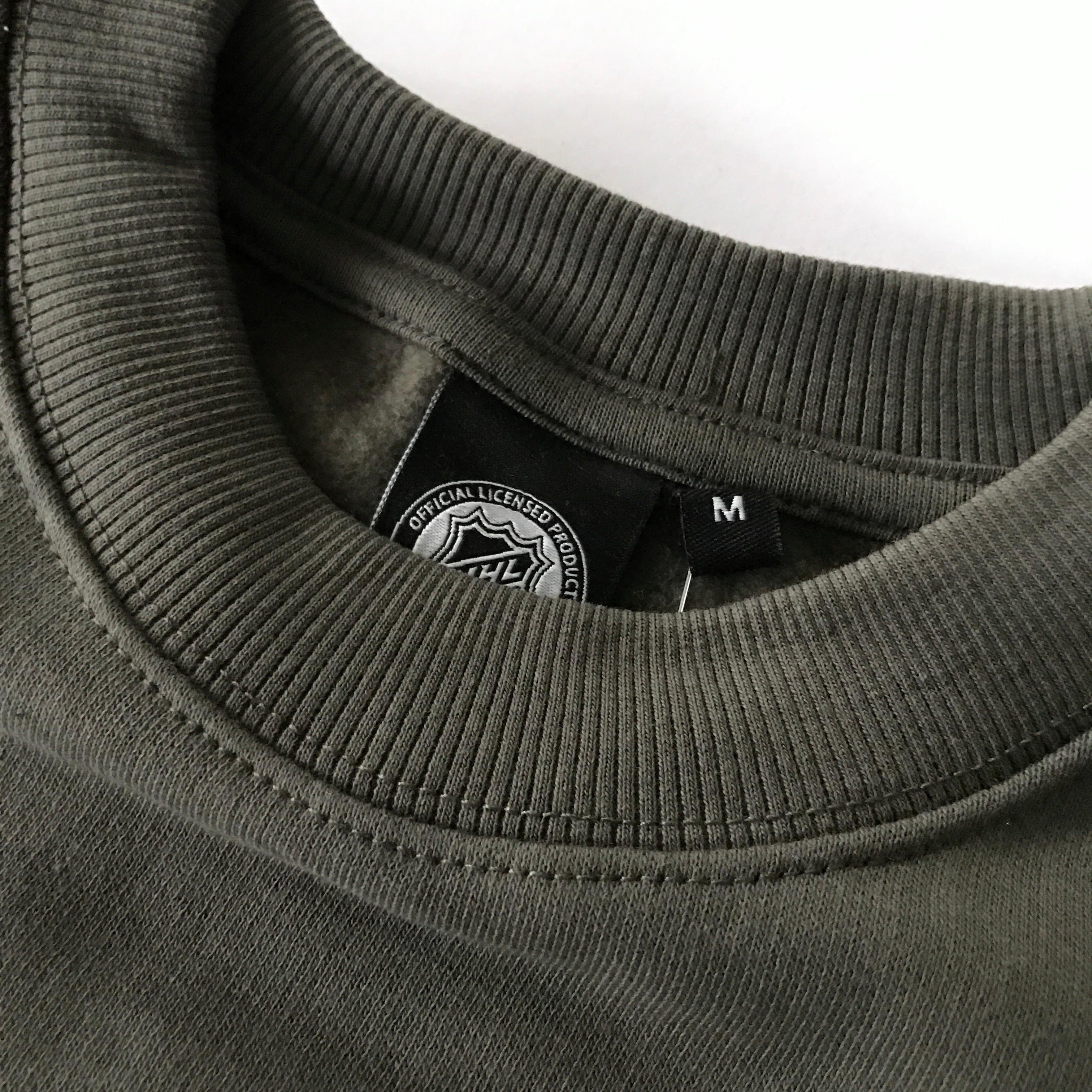 Majestic Athletic Jumpers Chicago Blackhawks Majestic NHL Gamily Crew Jumper - Gunmetal