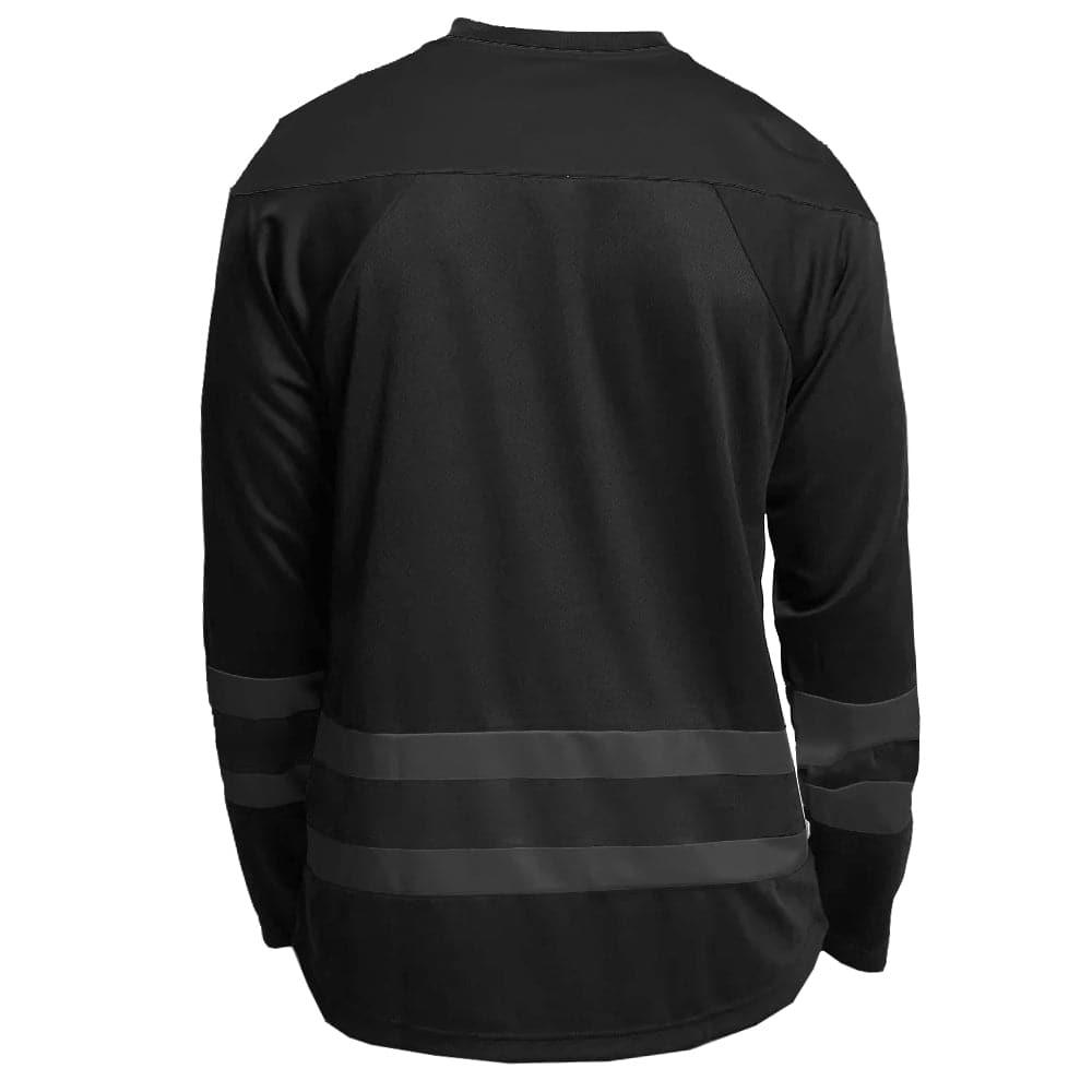 Majestic Athletic Jerseys Chicago Blackhawks Majestic NHL Triple Black Replica Jersey - Black