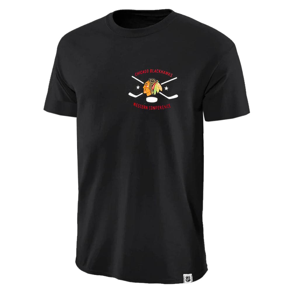 NHL Branded T-Shirts Chicago Blackhawks NHL Kardy T-Shirt - Black