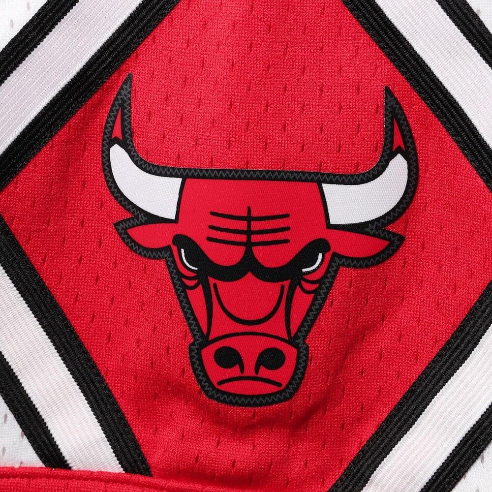 Mitchell And Ness Shorts Chicago Bulls 97-98 Home Mitchell & Ness NBA Swingman Shorts - White