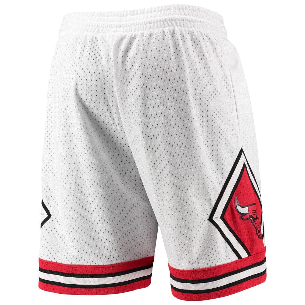 Mitchell And Ness Shorts Chicago Bulls 97-98 Home Mitchell & Ness NBA Swingman Shorts - White