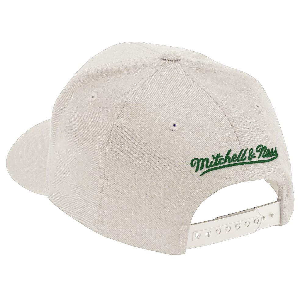 Mitchell And Ness Caps Chicago Bulls Mitchell & Ness NBA 110 Forest Snapback Hat - Stone