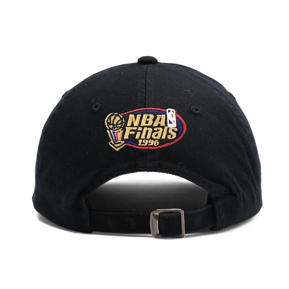 Mitchell And Ness Caps Chicago Bulls Mitchell & Ness NBA 96 Champs Strapback Dad Hat - Black