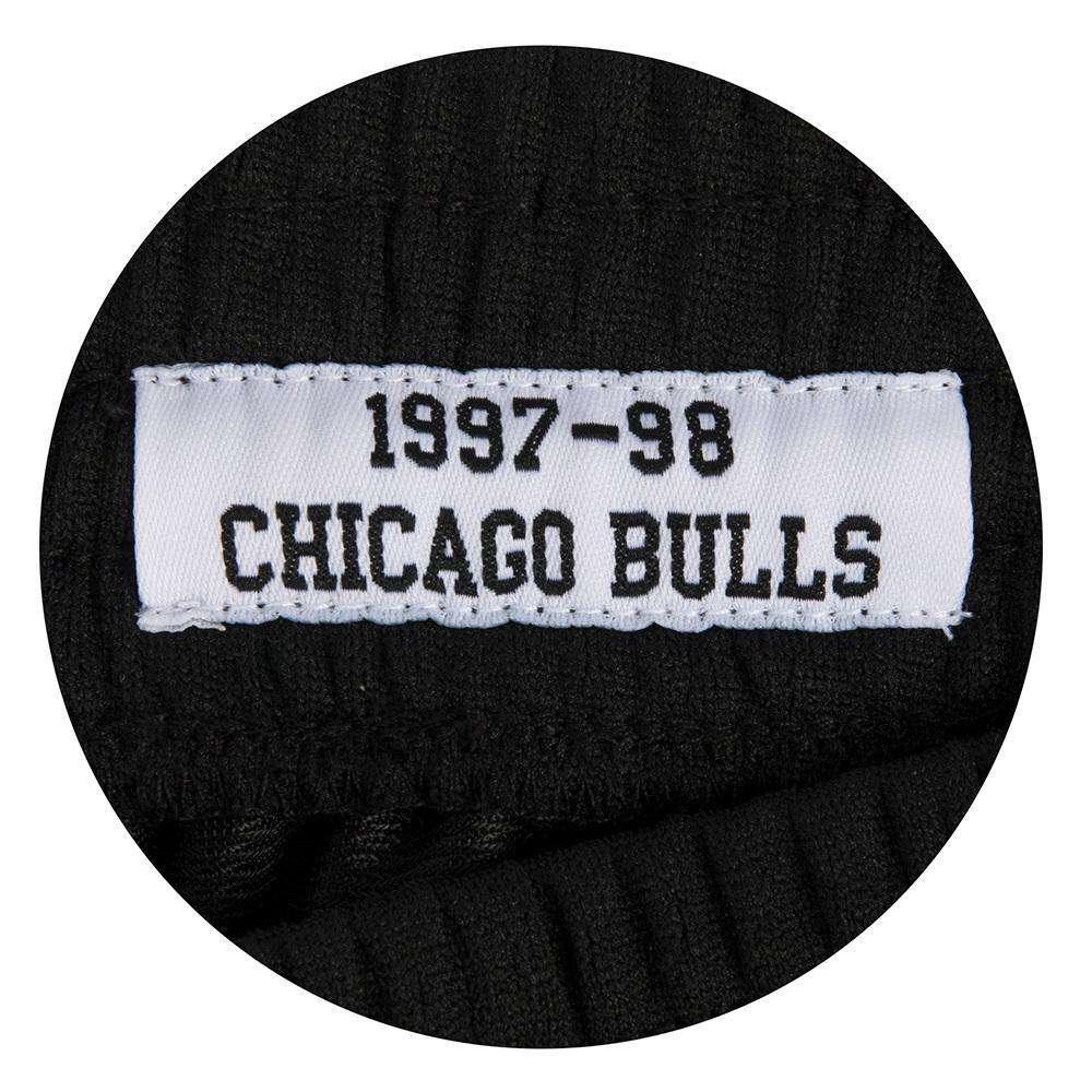 Mitchell And Ness Shorts Chicago Bulls Mitchell & Ness NBA 97-98 Alt Swingman Shorts - Black