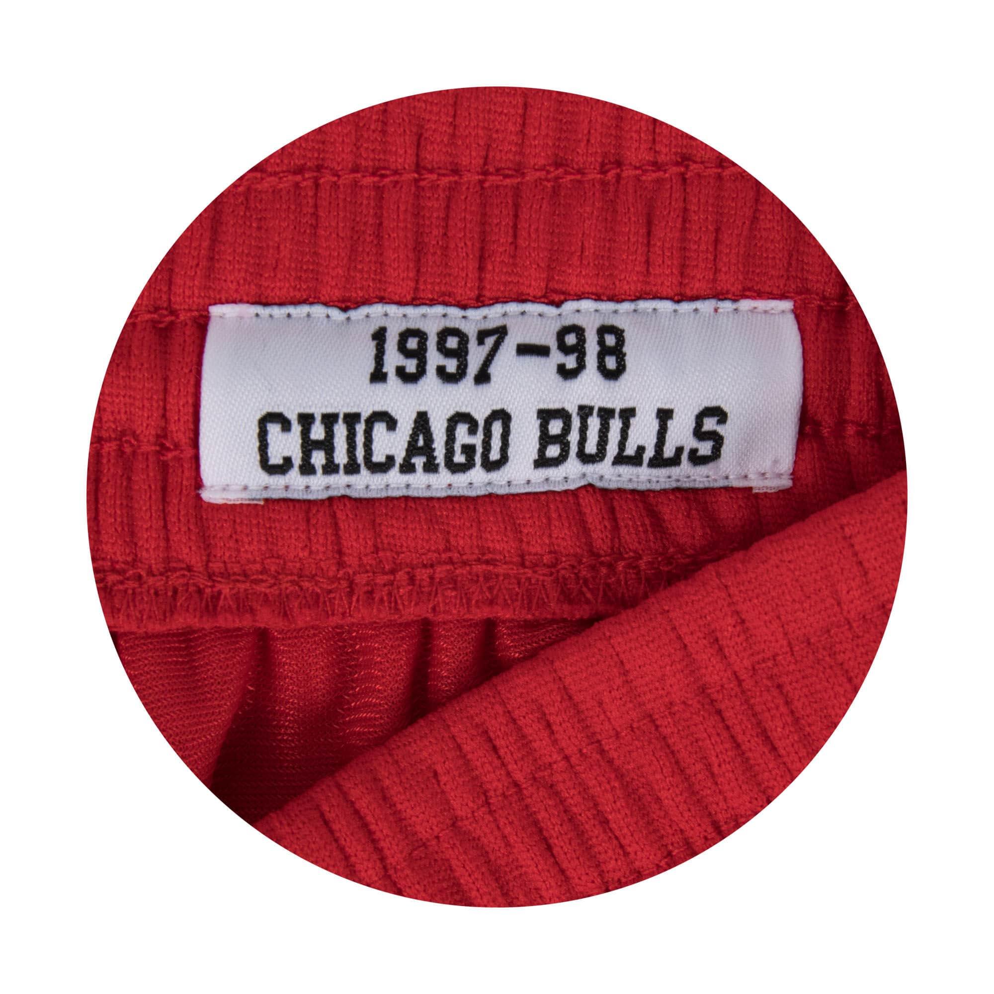 Mitchell And Ness Shorts Chicago Bulls Mitchell & Ness NBA 97-98 Swingman Shorts - Red