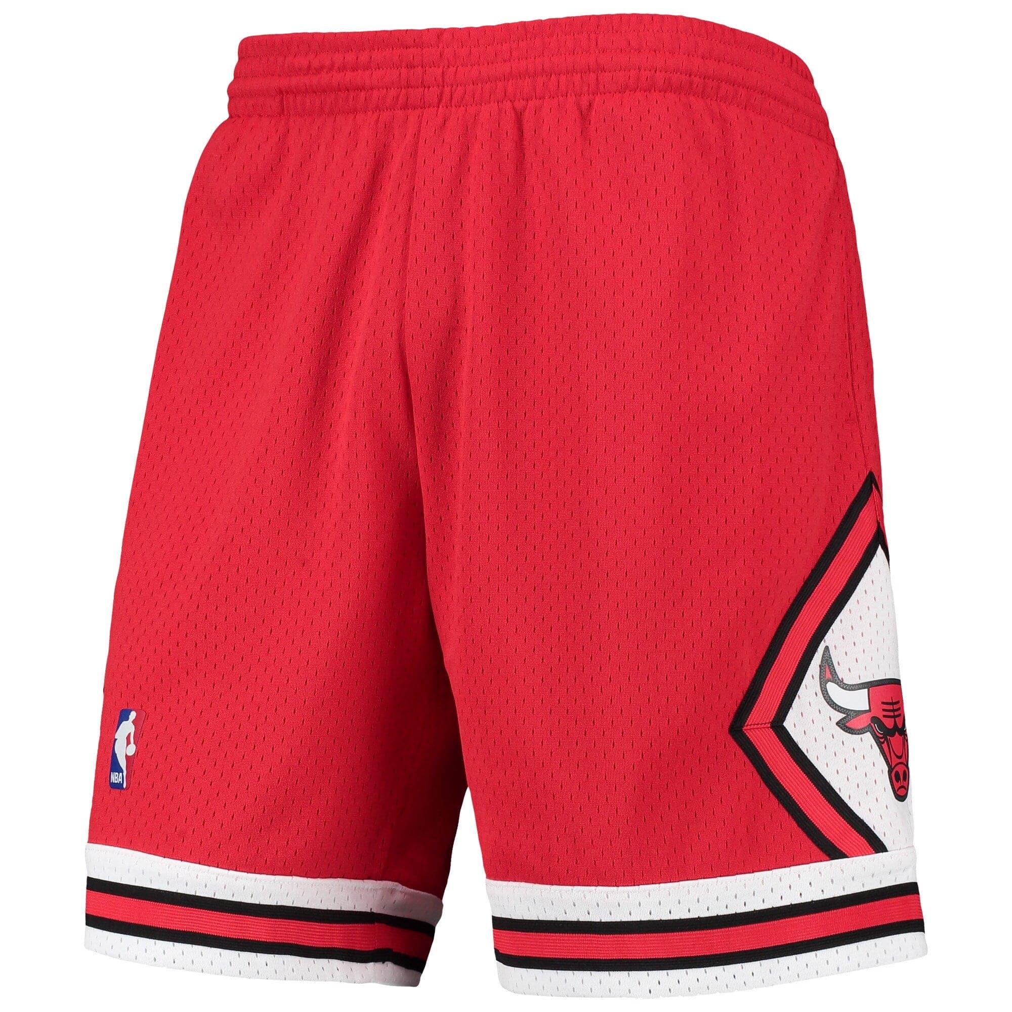 Mitchell And Ness Shorts Chicago Bulls Mitchell & Ness NBA 97-98 Swingman Shorts - Red