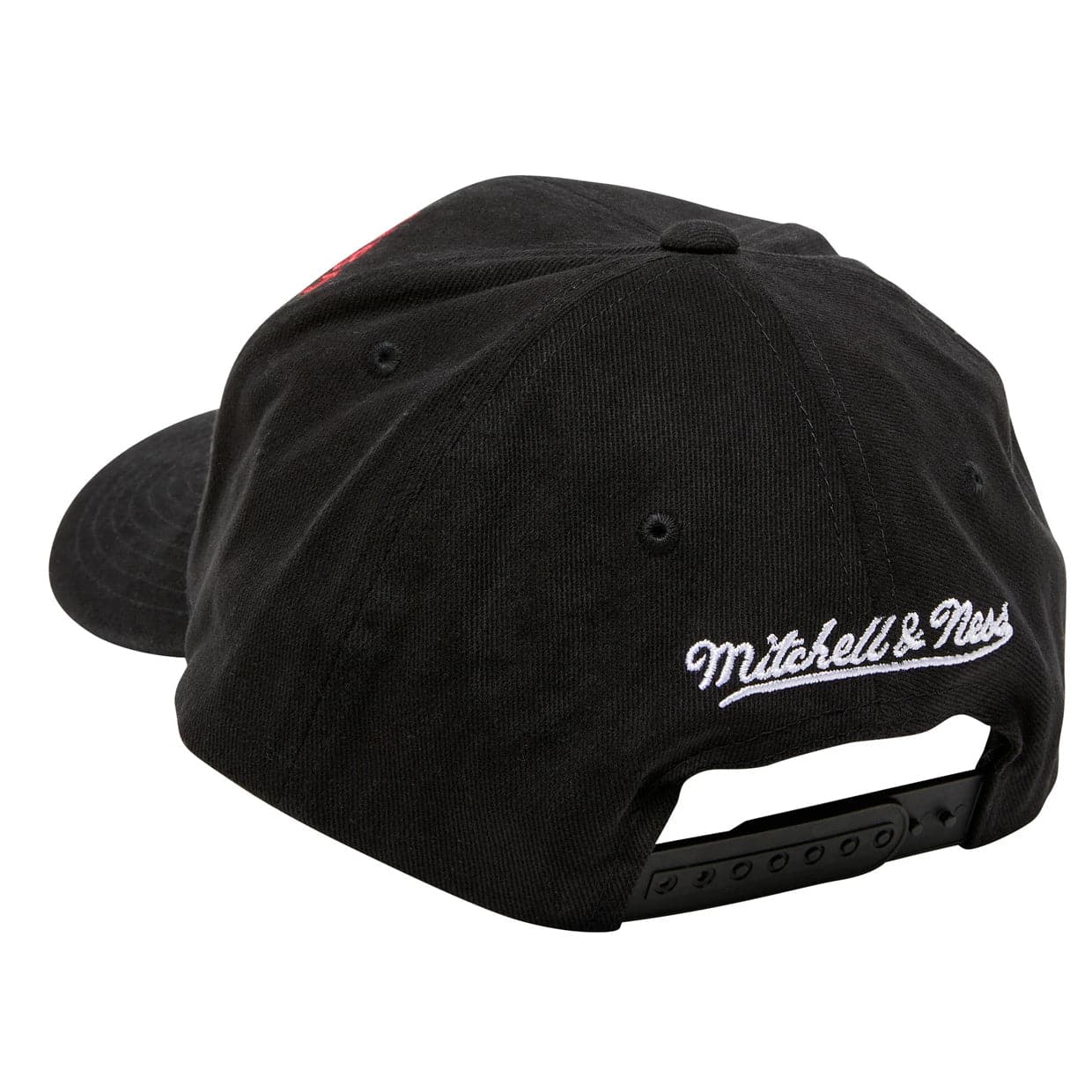 Mitchell And Ness Caps Chicago Bulls Mitchell & Ness NBA 97 Champs Curved Deadstock Snapback Hat - Black