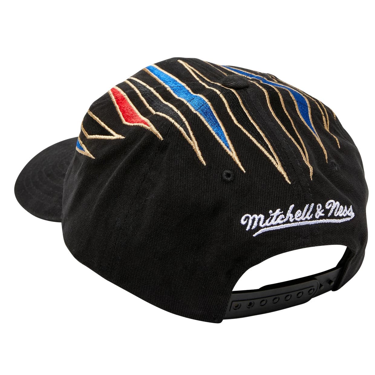 Mitchell And Ness Caps Chicago Bulls Mitchell & Ness NBA 98 Champs Curved Deadstock Pre-Curved Snapback Hat - Black