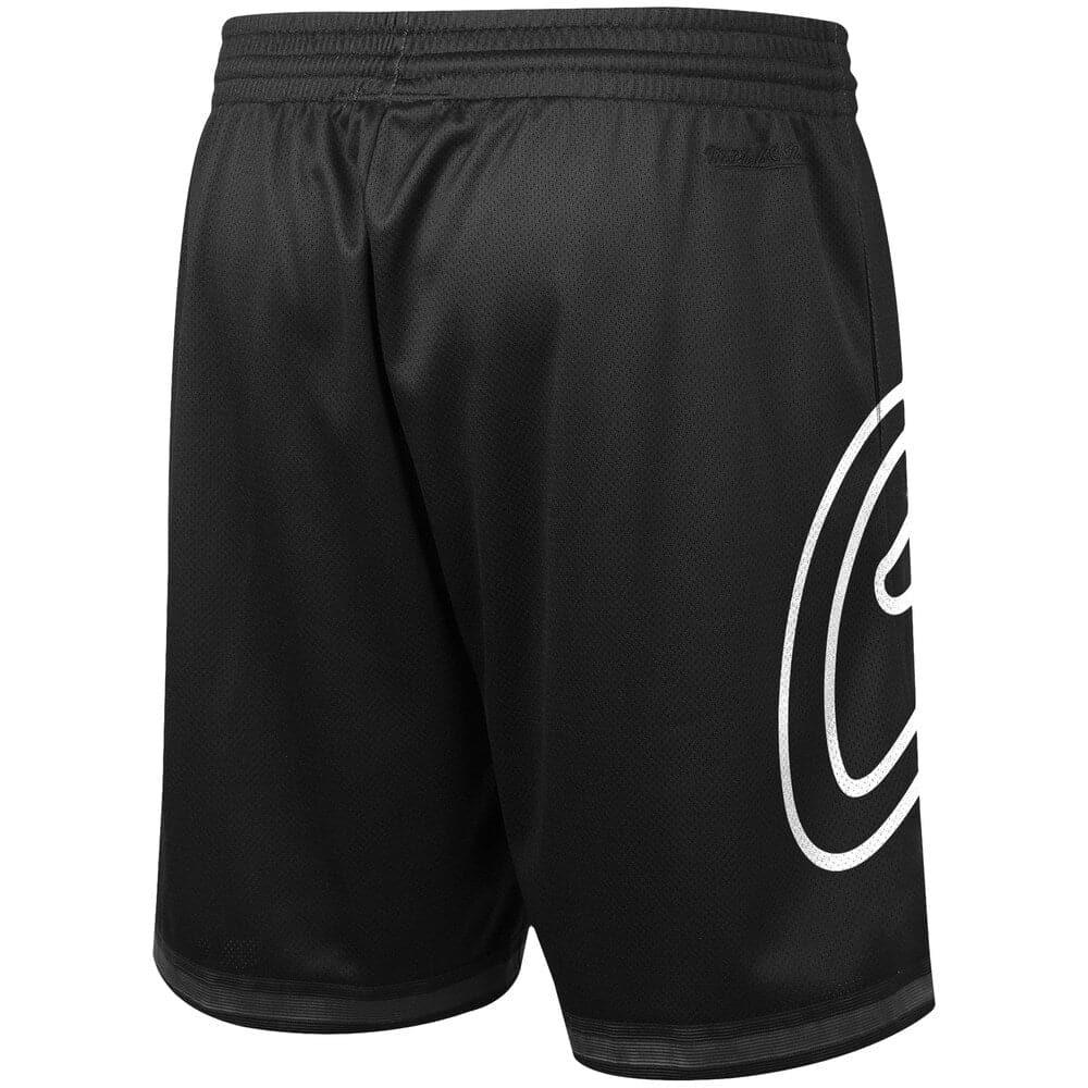 Mitchell And Ness Shorts Chicago Bulls Mitchell & Ness NBA Big Face 3.0 Swingman Shorts - Black