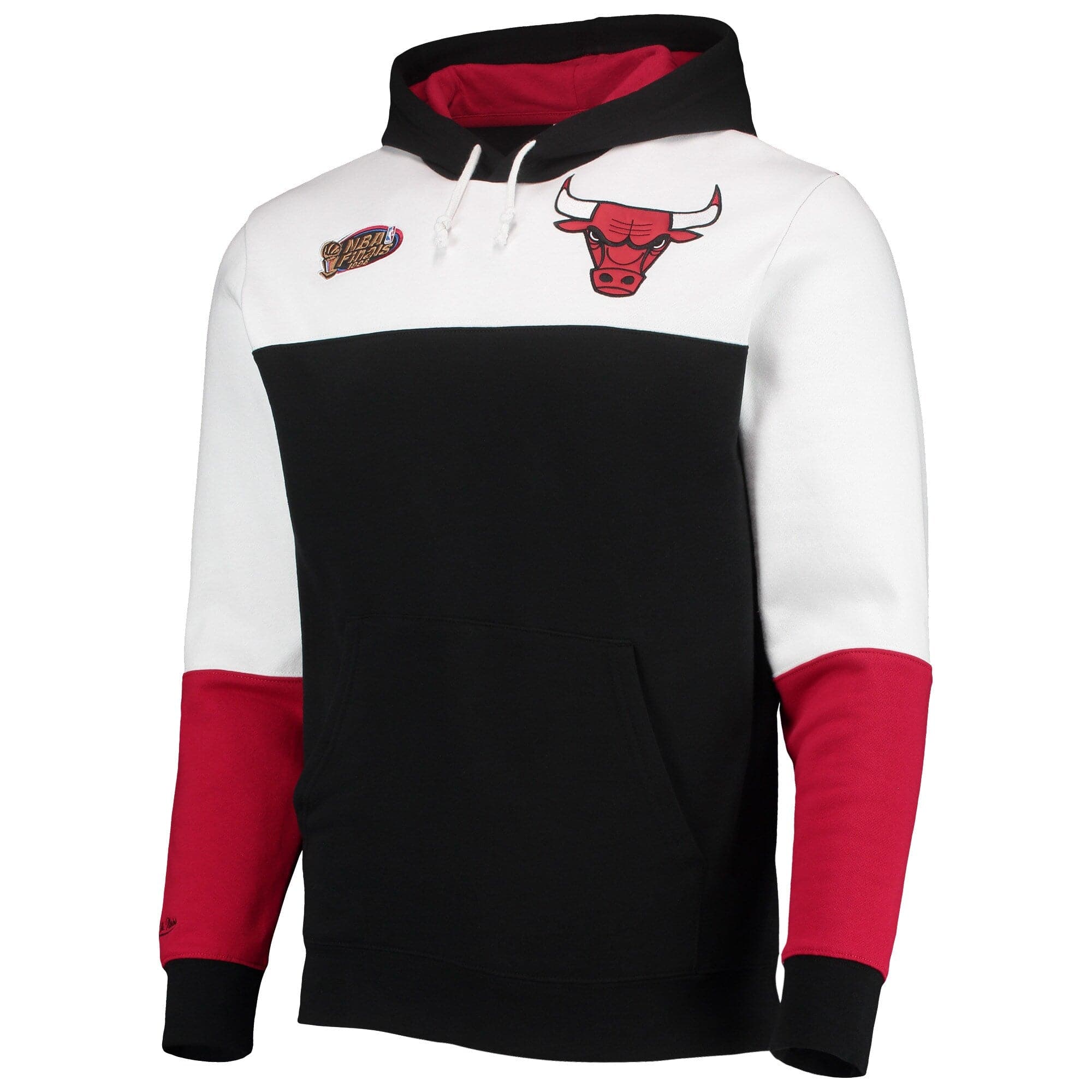 Mitchell And Ness Jumpers Chicago Bulls Mitchell & Ness NBA Fusion Fleece 2.0 Hoodie Jumper - Black