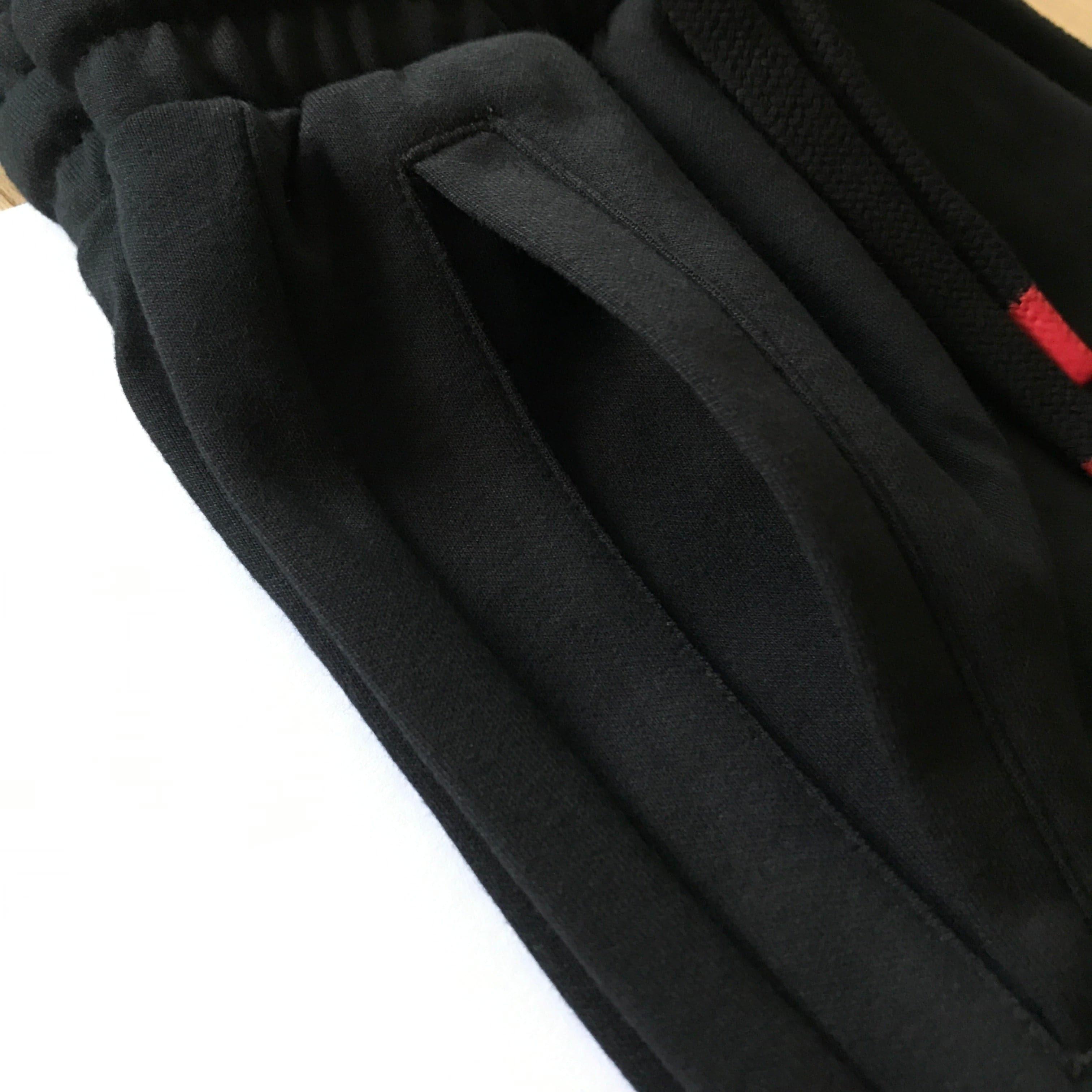 Mitchell And Ness Pants Chicago Bulls Mitchell & Ness NBA Hometown Fleece Jogger Pants - Black
