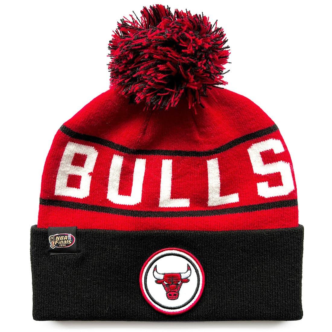 Mitchell And Ness Beanies Chicago Bulls Mitchell & Ness NBA HWC Colour Knit Beanie - Red