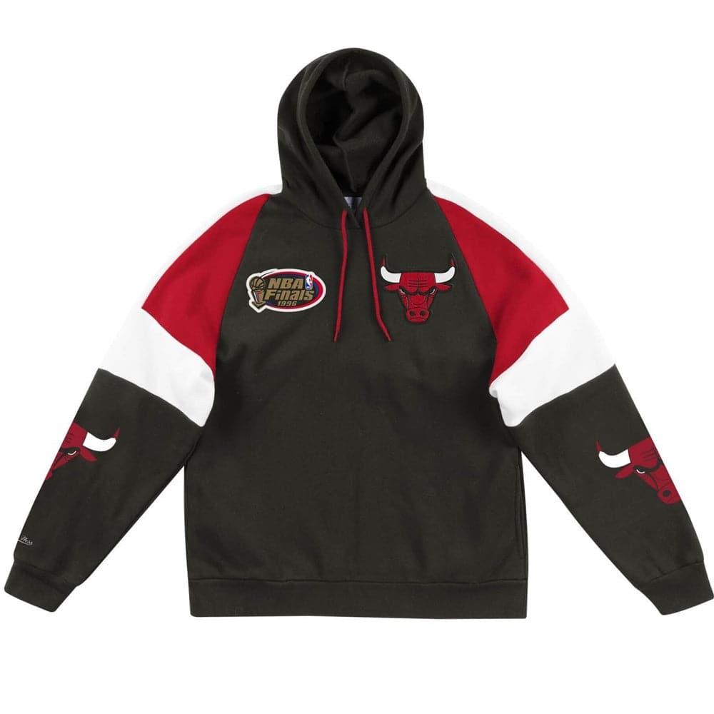 Mitchell And Ness Jumpers XL Chicago Bulls Mitchell & Ness NBA Instant Replay Hoodie Jumper - Black
