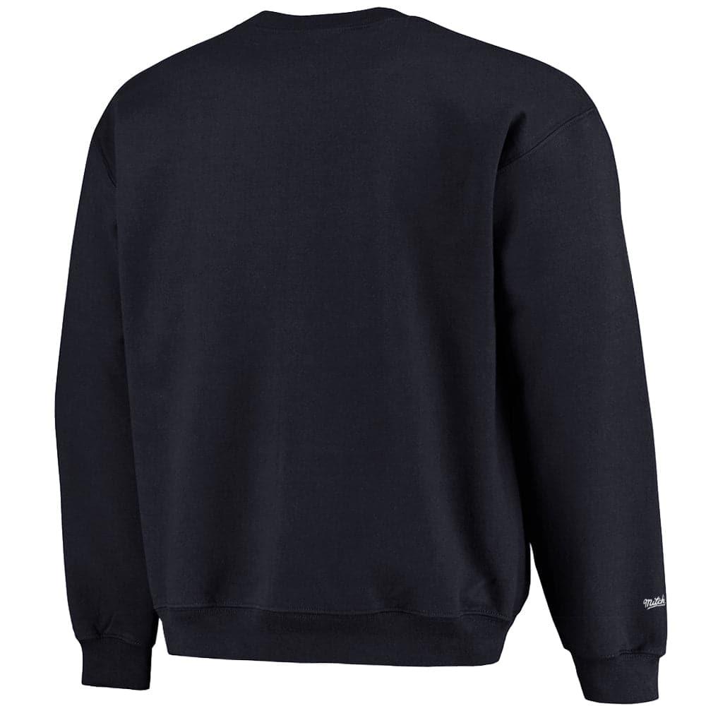 Mitchell And Ness Jumpers Chicago Bulls Mitchell & Ness NBA Ivy Arch Vintage Crew Jumper - Faded Black