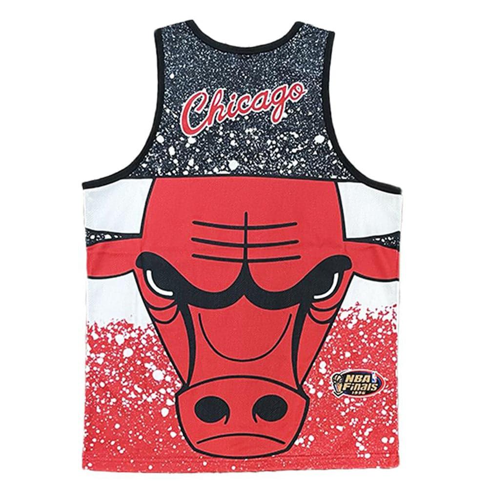 Mitchell And Ness T-Shirts Chicago Bulls Mitchell & Ness NBA Jumbotron Subliminated Tank Top