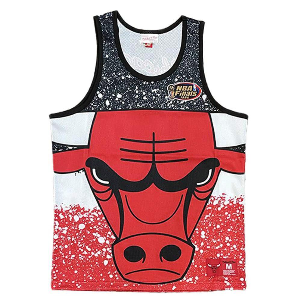 Mitchell And Ness T-Shirts Chicago Bulls Mitchell & Ness NBA Jumbotron Subliminated Tank Top