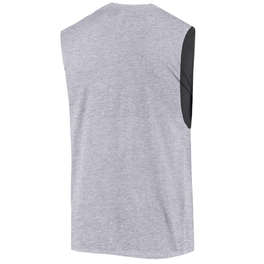 Mitchell And Ness T-Shirts Chicago Bulls Mitchell & Ness NBA Retro Sleeveless Muscle T-Shirt - Grey Marle