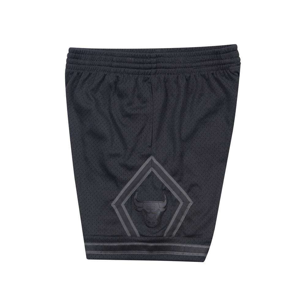 Mitchell And Ness Shorts Chicago Bulls Mitchell & Ness NBA Tonal Black Swingman Shorts