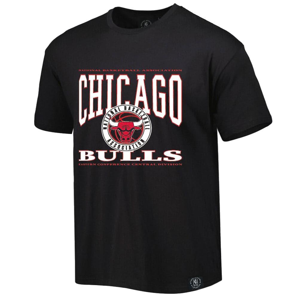 NBA Essentials T-Shirts Chicago Bulls NBA Essentials Stadium Vintage T-Shirt - Black