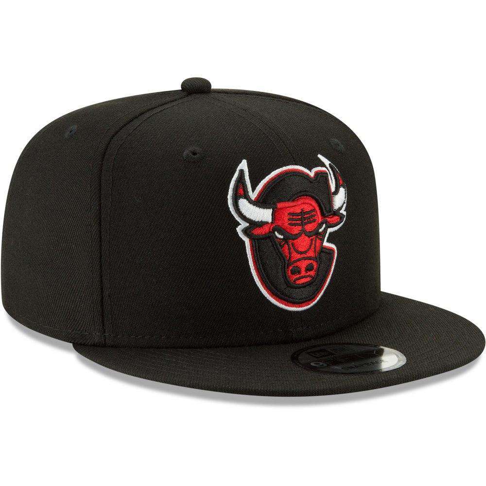 New Era Caps Chicago Bulls New Era NBA 2019 Back Half 9FIFTY Snapback Hat – Black
