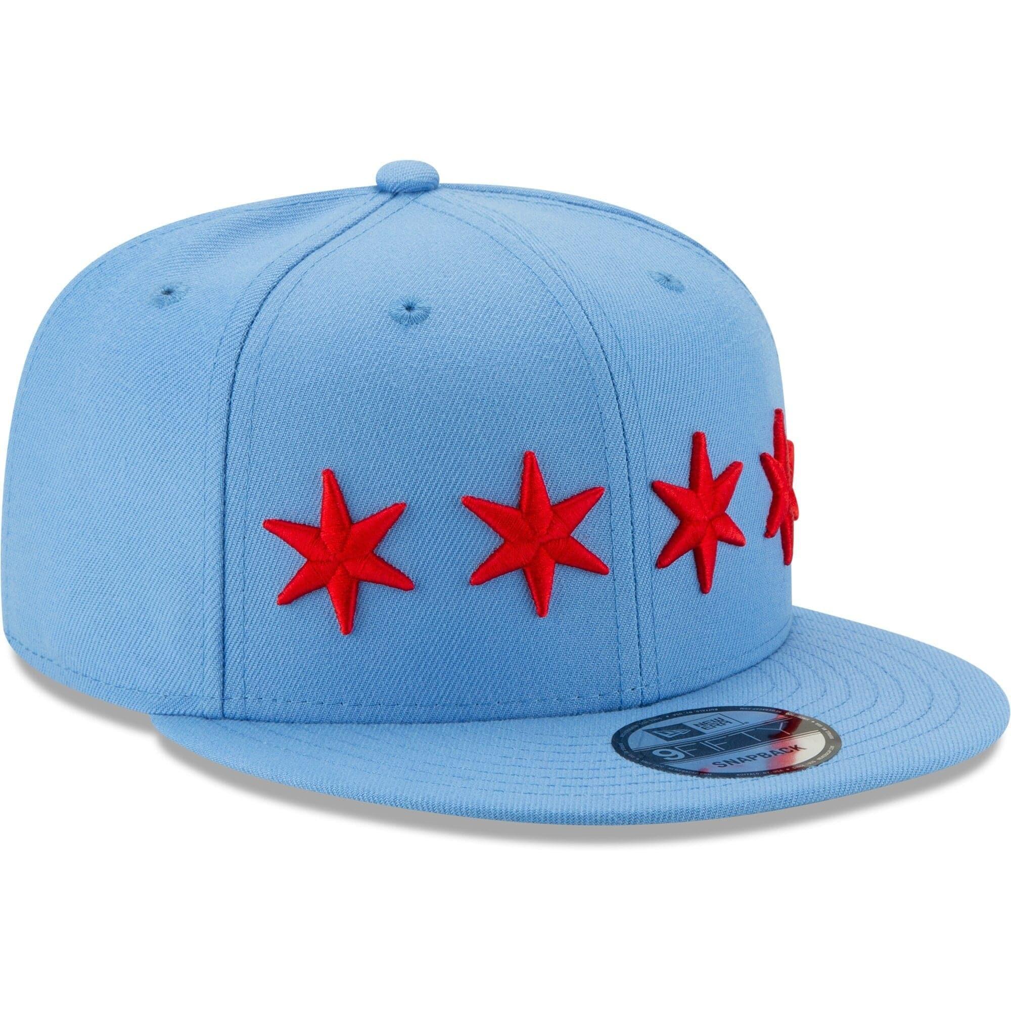 New Era Caps Chicago Bulls New Era NBA 2019 City Series 9FIFTY Snapback Hat - Blue