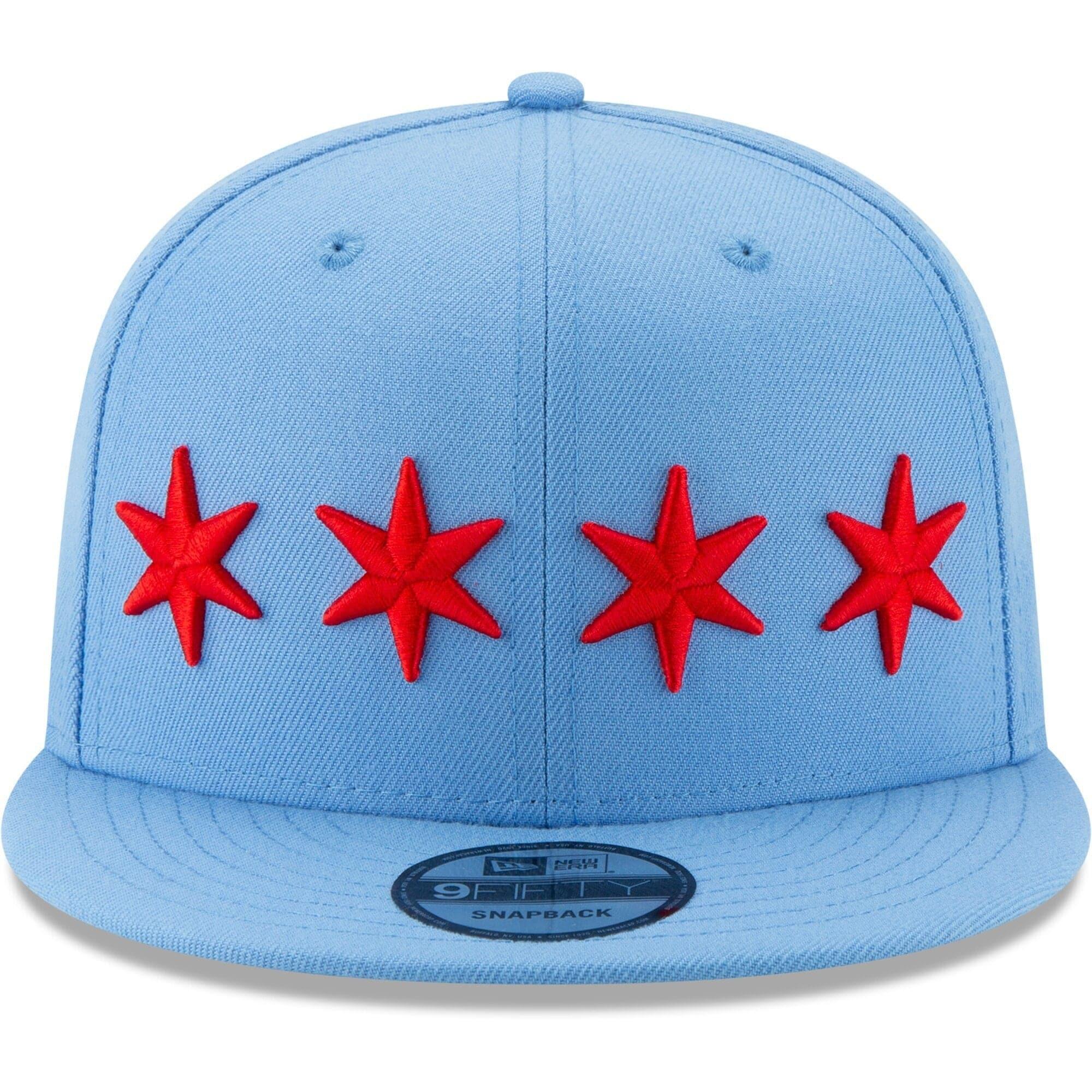 New Era Caps Chicago Bulls New Era NBA 2019 City Series 9FIFTY Snapback Hat - Blue