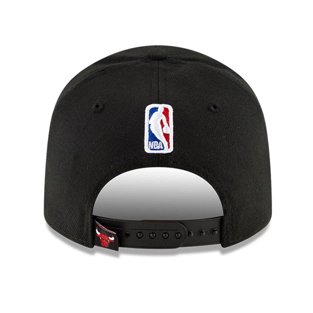 New Era Caps Chicago Bulls New Era NBA 2020 Tip-Off 9FIFTY Stretch-Snap Curve Hat - Black