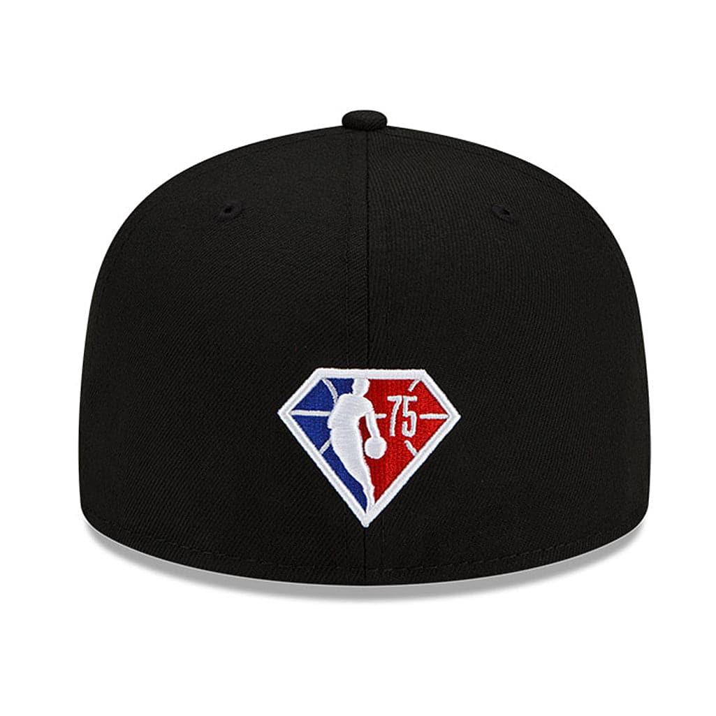 New Era Caps Chicago Bulls New Era NBA 21-22 Back Half 59FIFTY Fitted Hat - Black