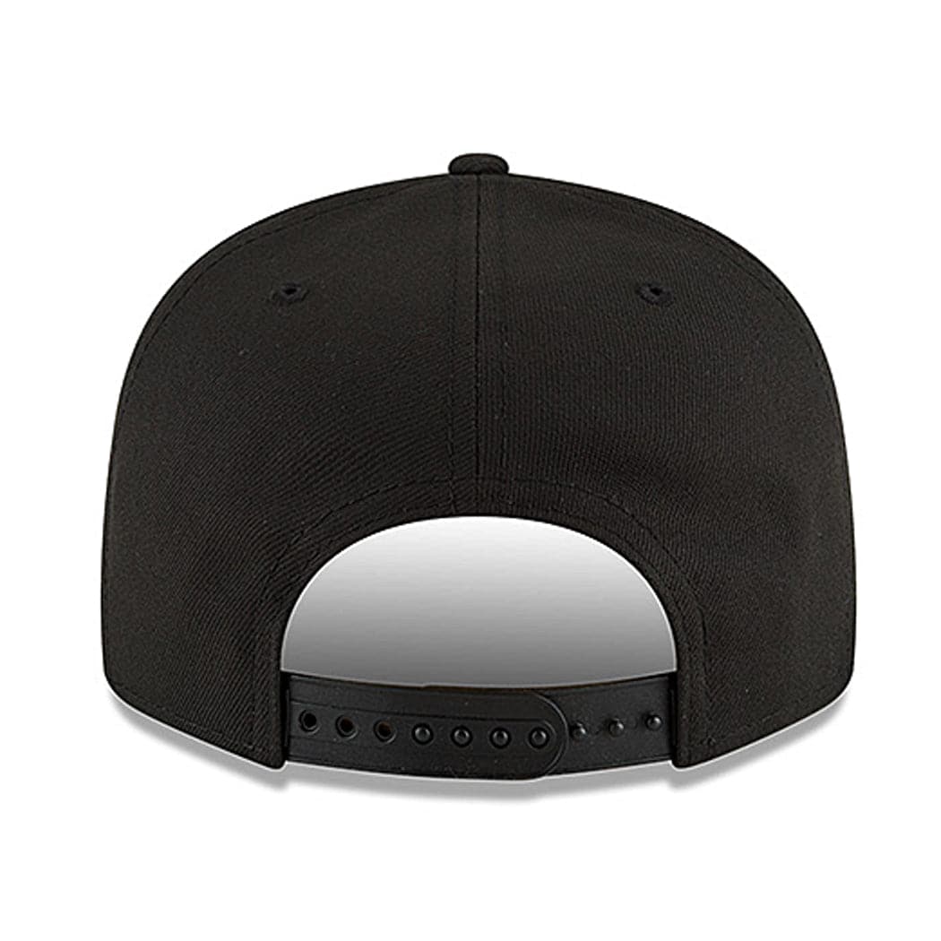 New Era Caps Chicago Bulls New Era NBA 21-22 Back Half 9FIFTY Snapback Hat - Black