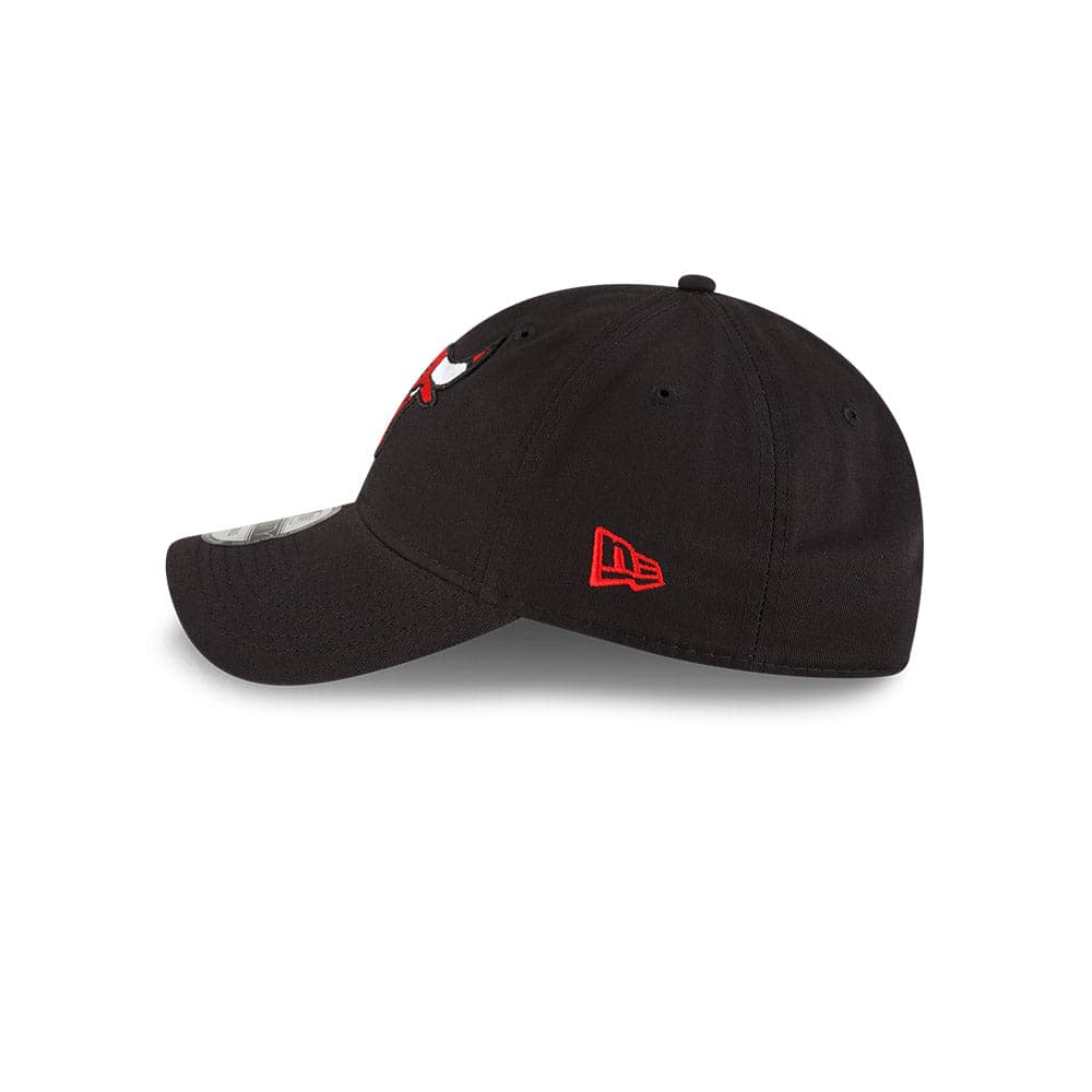 New Era Caps Chicago Bulls New Era NBA 21-22 Back Half 9TWENTY Hat - Black