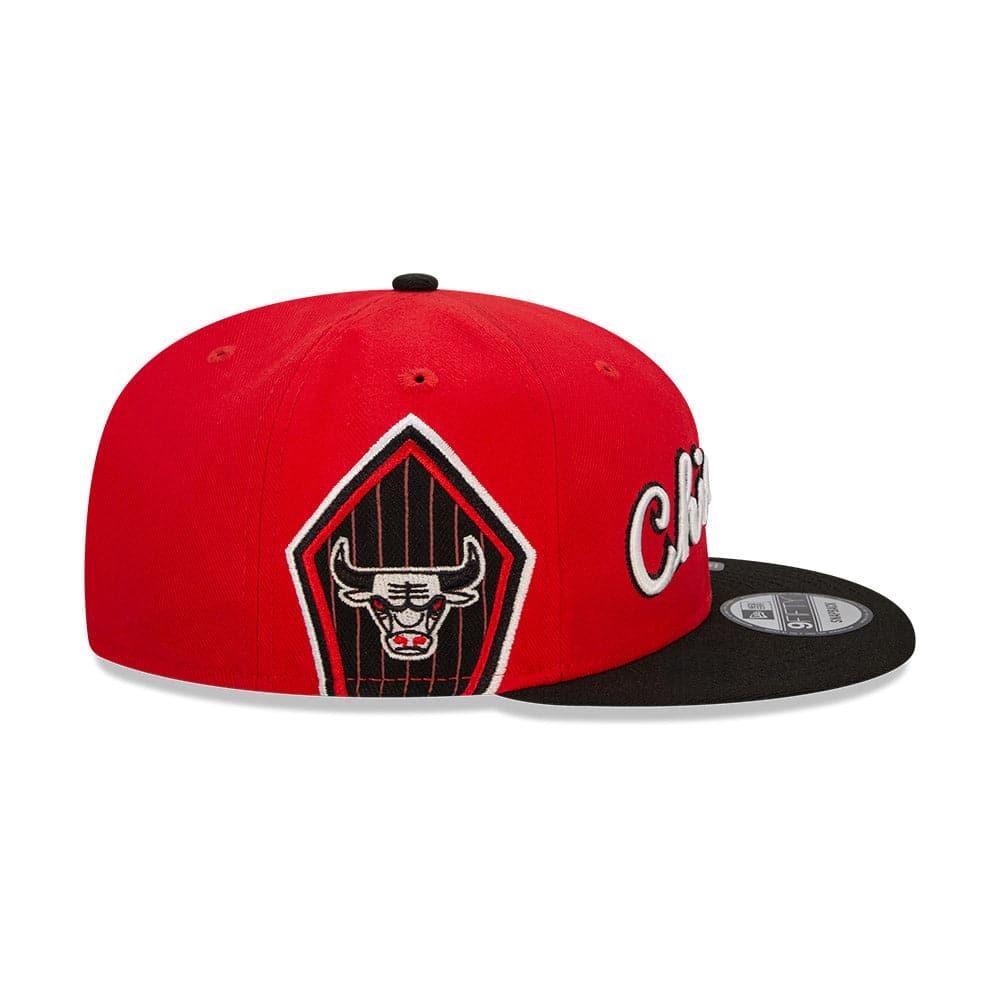 New Era Caps Chicago Bulls New Era NBA 21-22 City Edition 9FIFTY Snapback Hat - Red