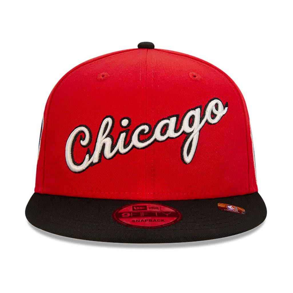 New Era Caps Chicago Bulls New Era NBA 21-22 City Edition 9FIFTY Snapback Hat - Red