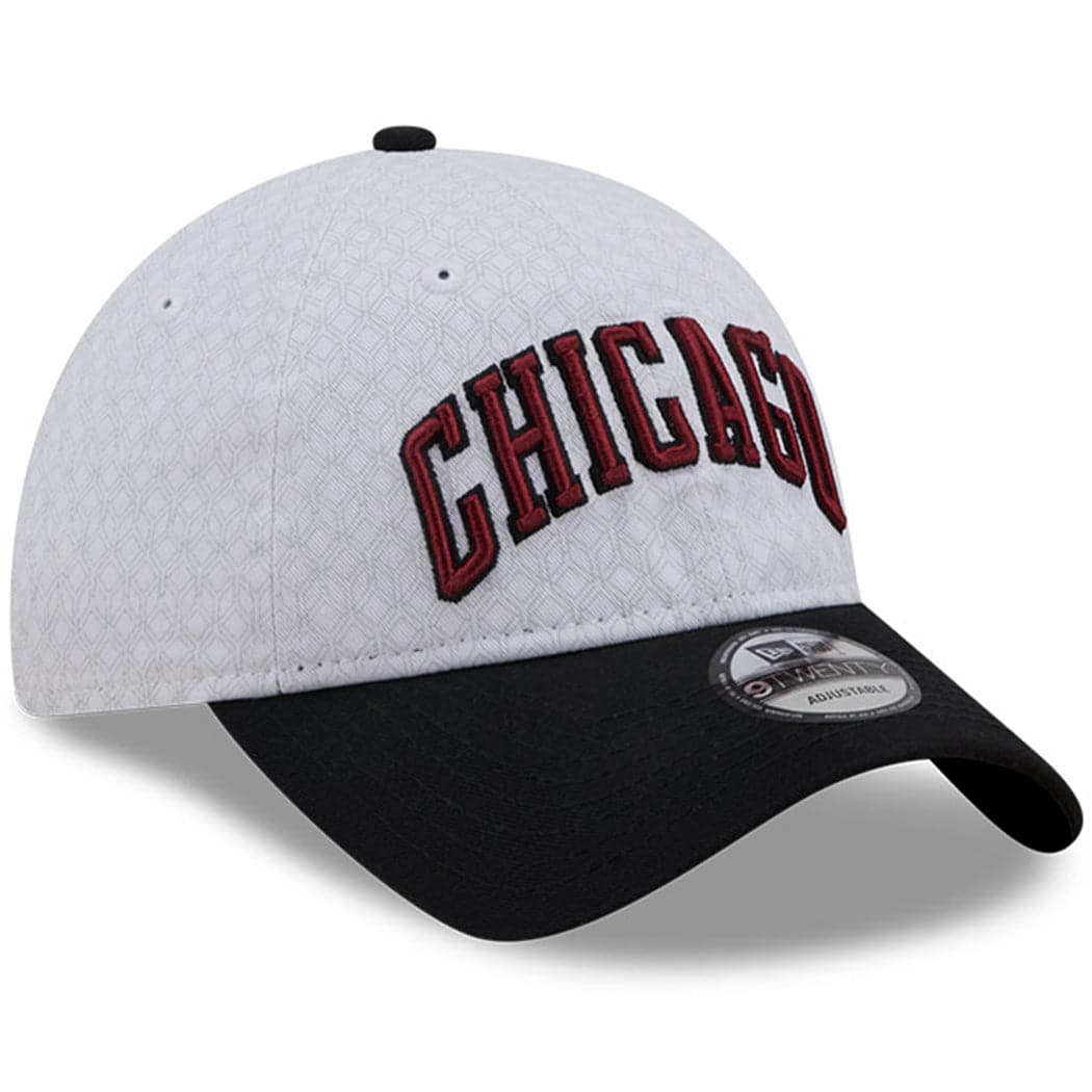 New Era Caps Chicago Bulls New Era NBA 22-23 City Edition 9TWENTY Strapback Hat - White