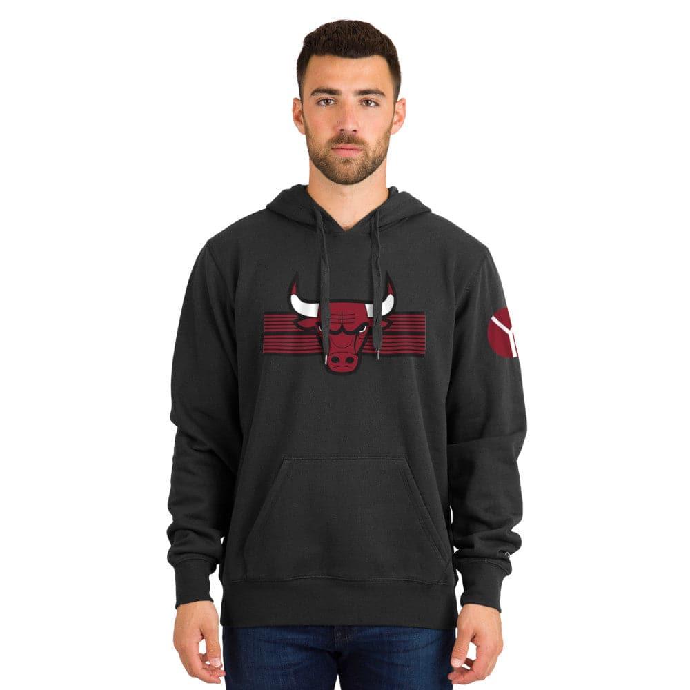 New Era Jumpers Chicago Bulls New Era NBA 22-23 City Edition Hoodie Jumper - Black