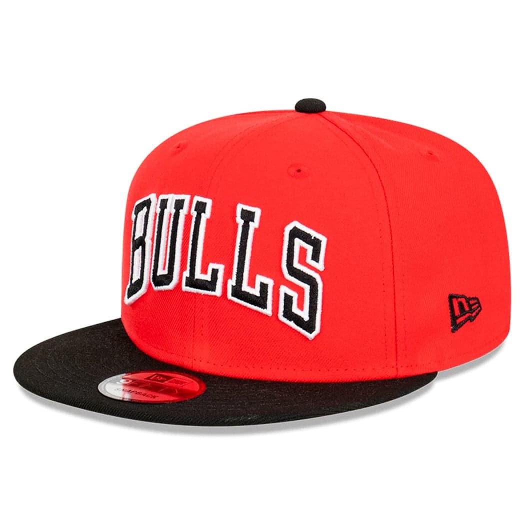 New Era Caps Chicago Bulls New Era NBA 2T Wordmark 9FIFTY Snapback Hat - Red