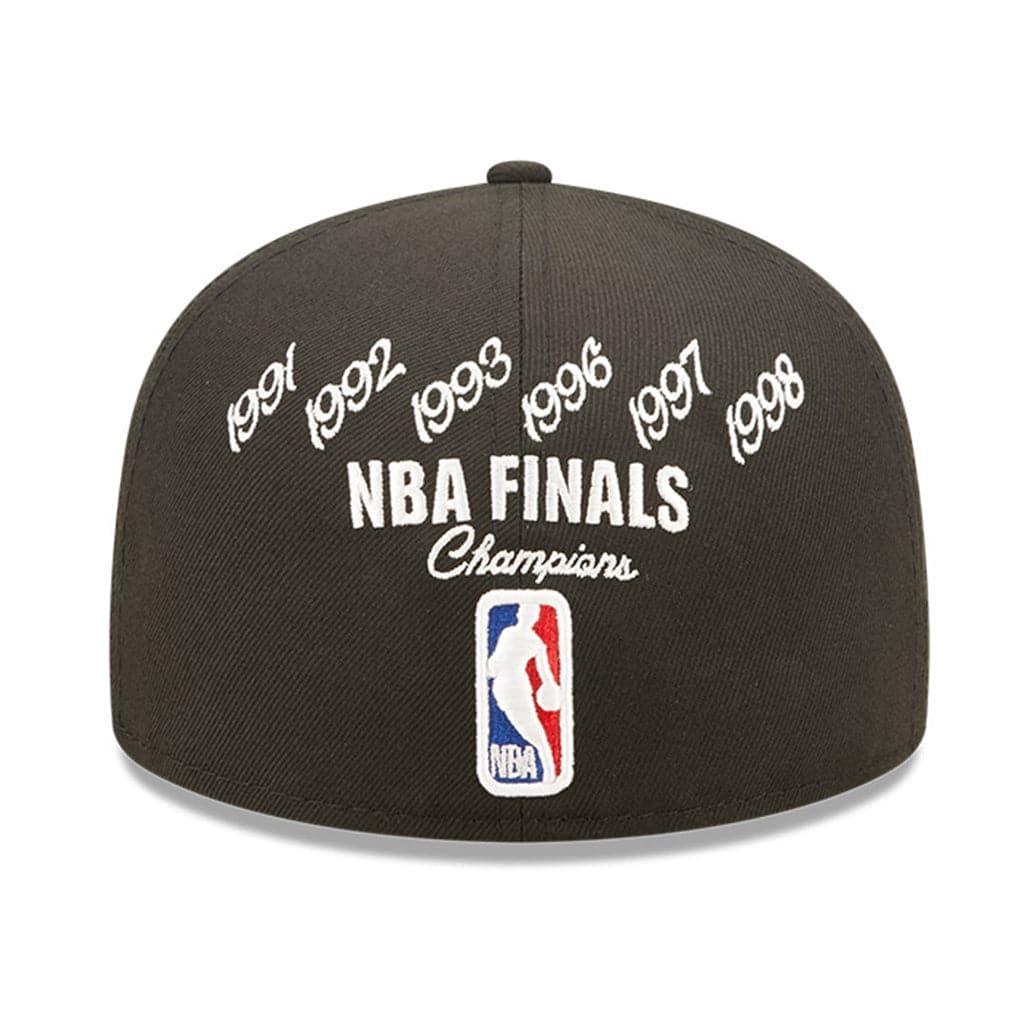 New Era Caps Chicago Bulls New Era NBA Crown Champs 59FIFTY Fitted Hat - Black