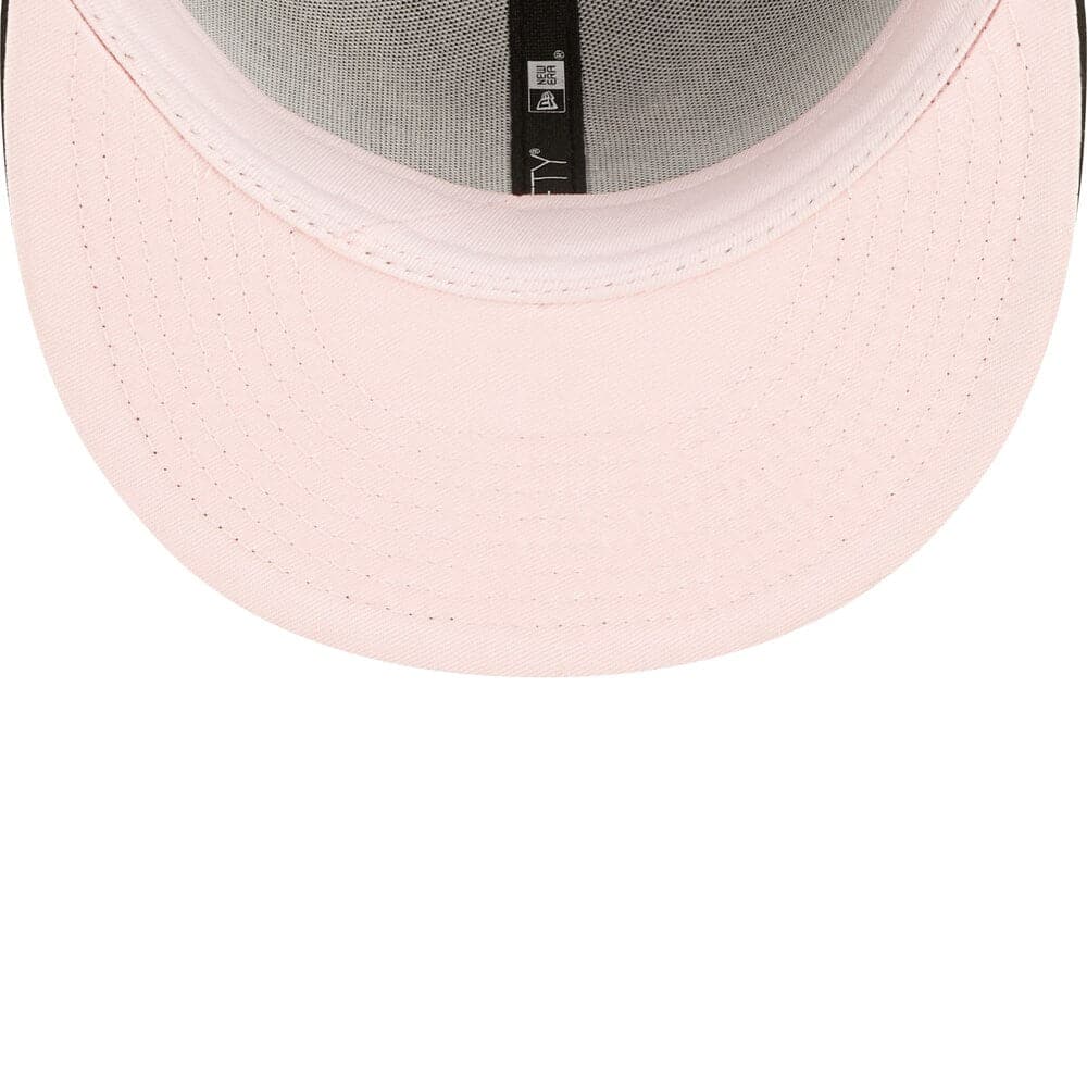 New Era Caps Chicago Bulls New Era NBA Pop Sweat 59FIFTY Fitted Hat - Black